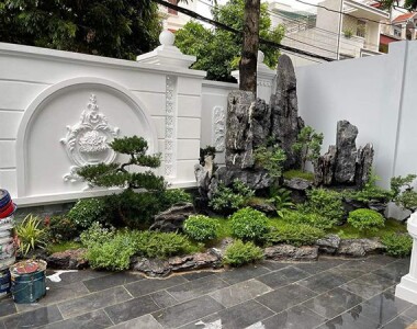 Quy Trình Thi Công Tiểu Cảnh Sân Vườn