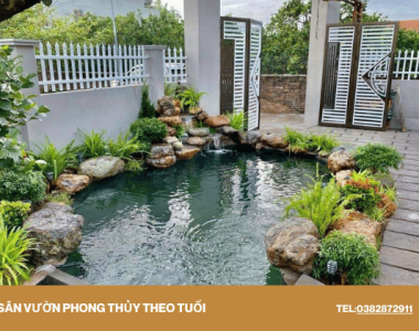 XU HƯỚNG SÂN VƯỜN PHONG THỦY THEO TUỔI – TẠO KHÔNG GIAN SỐNG VƯỢNG KHÍ, HỢP MỆNH