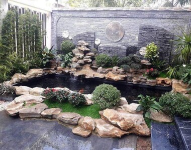 Tiểu Cảnh Hồ Cá - Đơn vị thi công uy tín, chuyên nghiệp