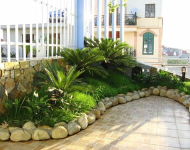 Mẫu Tiểu Cảnh sân thượng và Báo giá thi công hiện nay