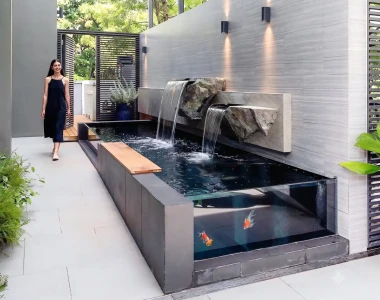 Tường nước kính – xu hướng thiết kế mới