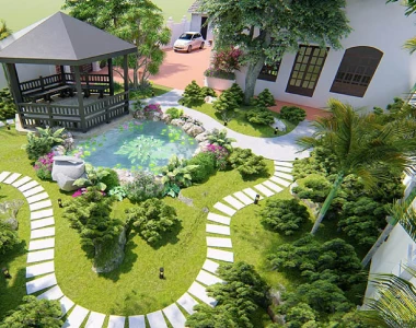 Cải Tạo Sân Vườn Dịp Tết