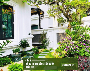 Công ty thi công sân vườn biệt thự uy tín