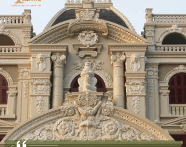 Đắp phù điêu cho quán khách sạn