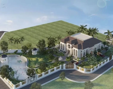 Đơn vị thiết kế sân vườn biệt thự