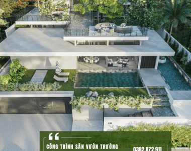 Dịch vụ thi công cảnh quan biệt thự